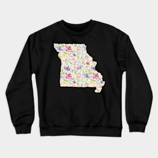 Missouri Silhouette Florals Crewneck Sweatshirt